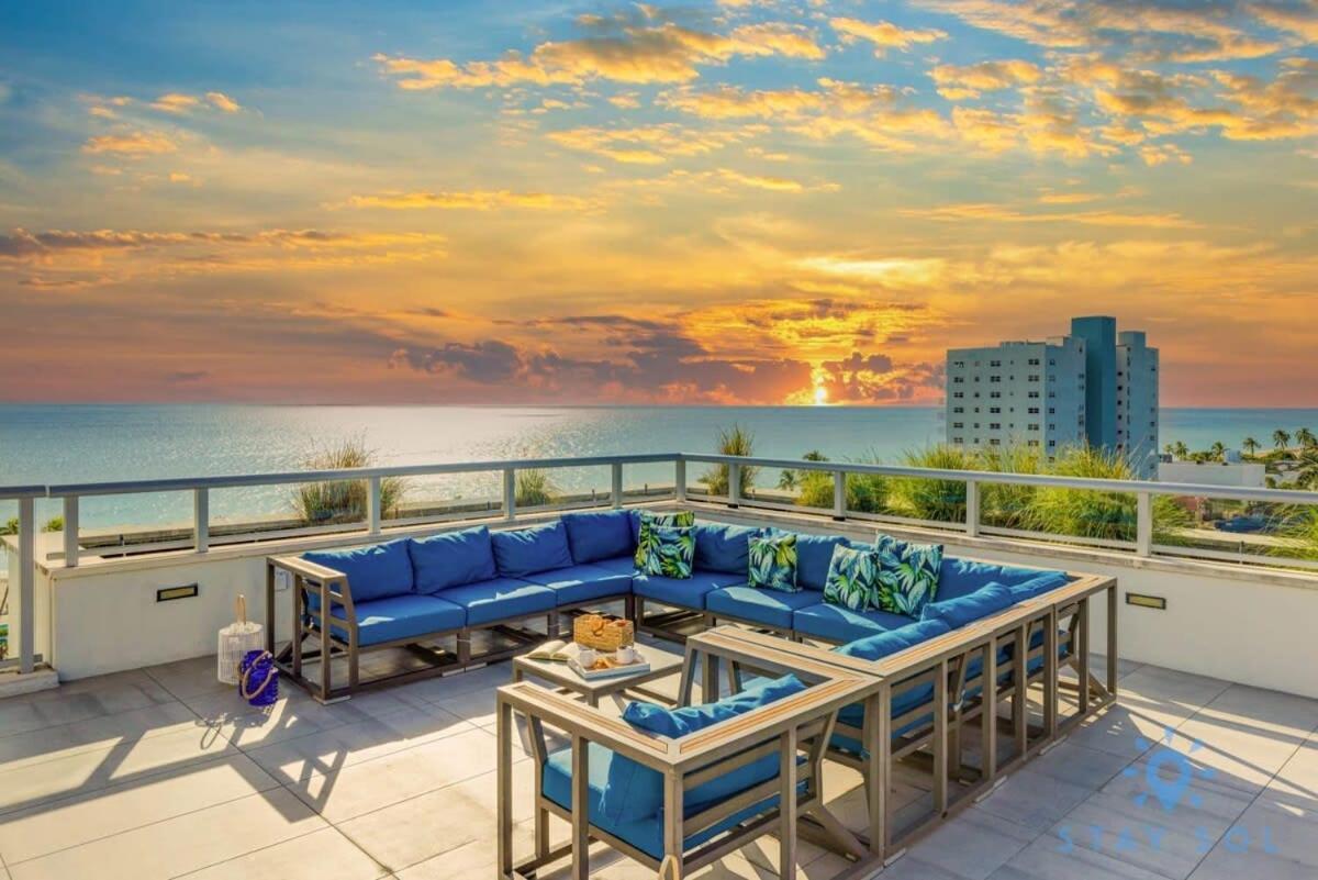 Rooftop Pool & Hot Tub - Gym - Hollywood Beach Екстер'єр фото