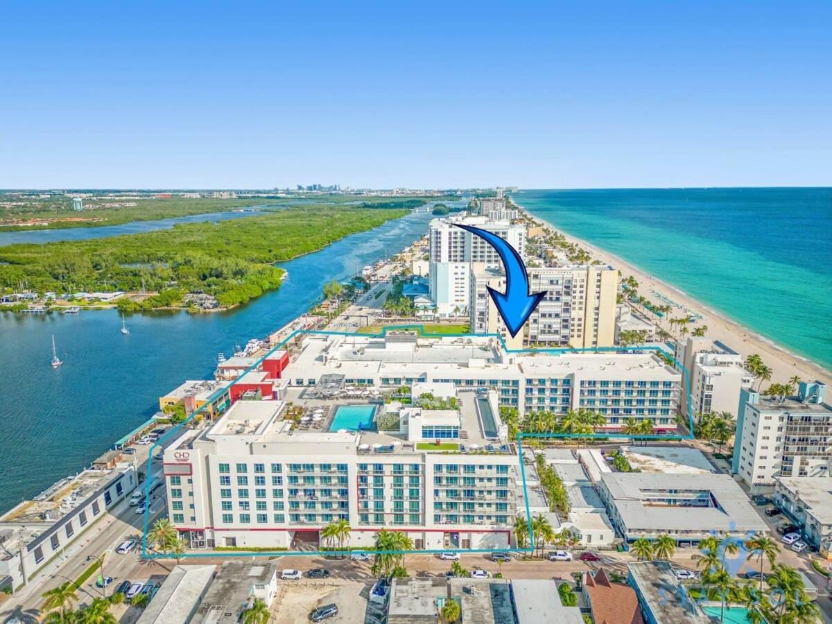 Rooftop Pool & Hot Tub - Gym - Hollywood Beach Екстер'єр фото