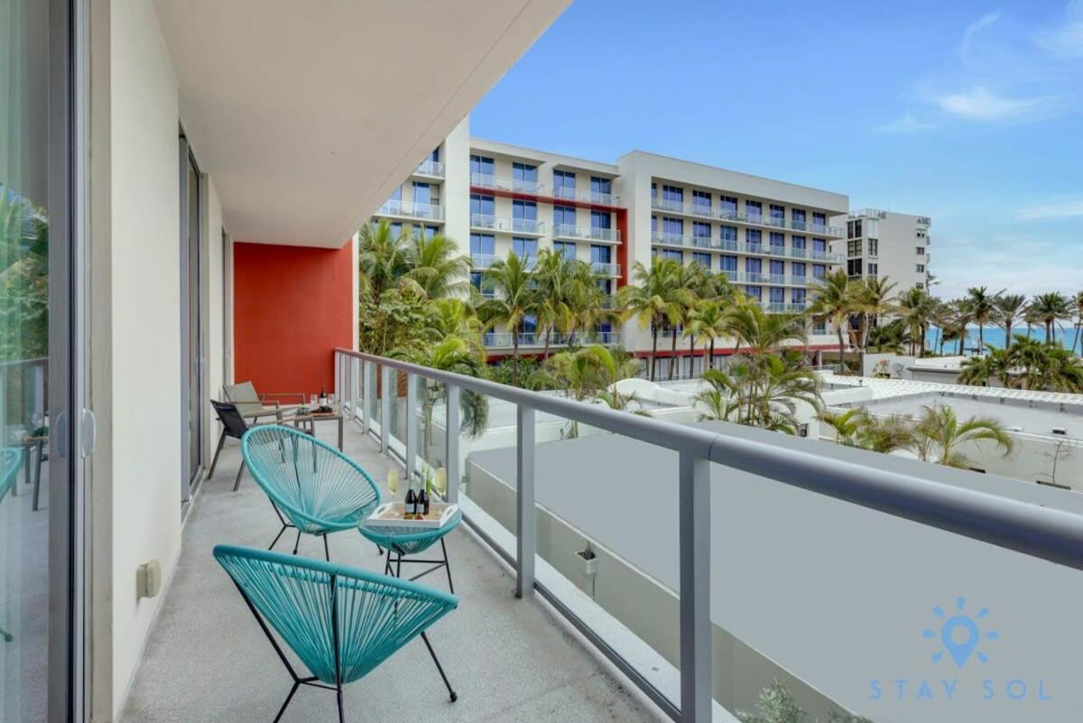 Rooftop Pool & Hot Tub - Gym - Hollywood Beach Екстер'єр фото